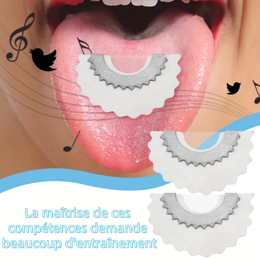 Lot de 5 sifflets pour oiseaux - Sifflets farfelus et magiques - Appelant la langue