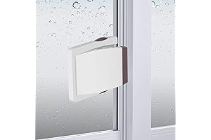 3 Pack Energy Efficient Window Locks - No Drilling Sliding Patio Door...