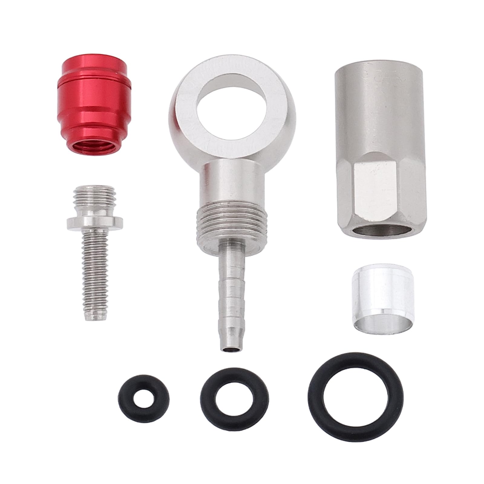 Briny River Bicycle Hydraulic Disc Brake Hose Fitting Compatible with SRAM LEVEL RED HRD Compatible with ETAP S900