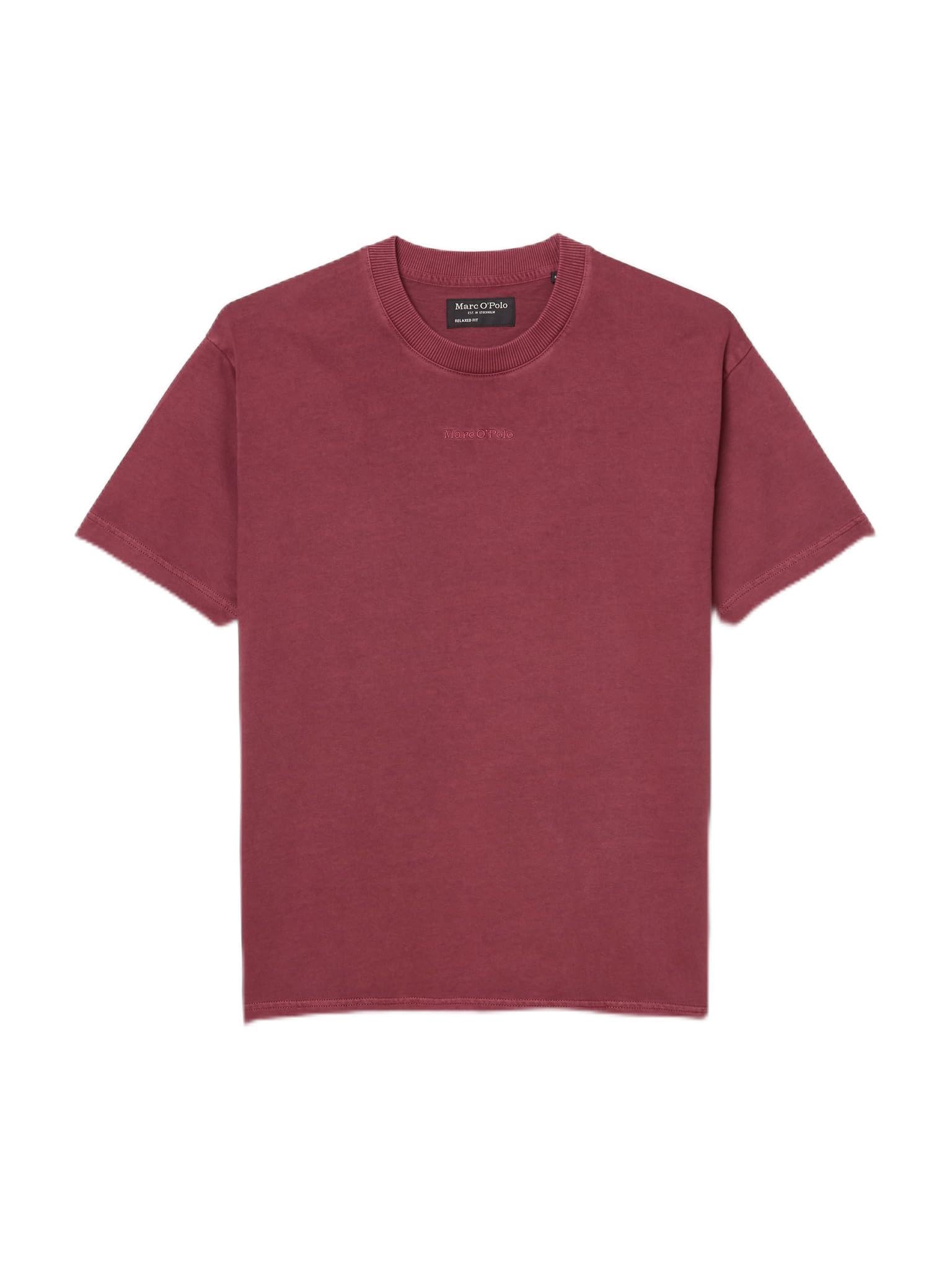 Marc OߴPolo Herren T-Shirt aus Baumwolle mit Rundhalsausschnitt