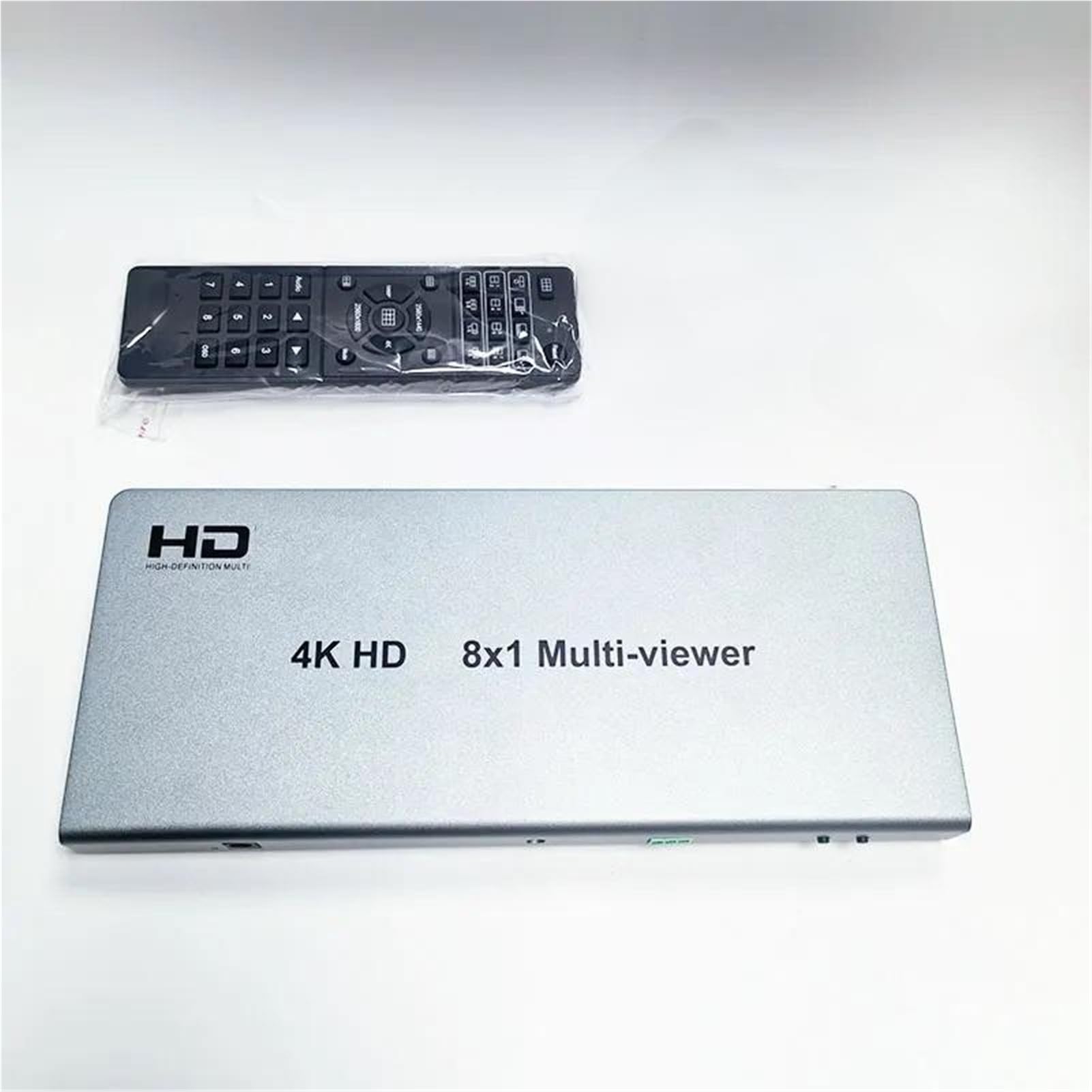 Multi-viewer 4K H 8x1 for HDMI 8 in 1 out 1080P 60Hz Seamless Switcher PC su Monitor/TV Convertitore Video Divisore con Ampia compatibilità, Facile da configurare
