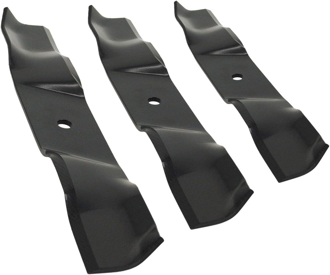 Grasshopper Mower 15" High-Low Mulching GrassMax Lawn Mower Blade, 1 Blade, for All 42", 44" and 48" Grasshopper FrontMount and MidMount Duramax Decks, MARBAIN Steel, OEM Replacement Part 320235