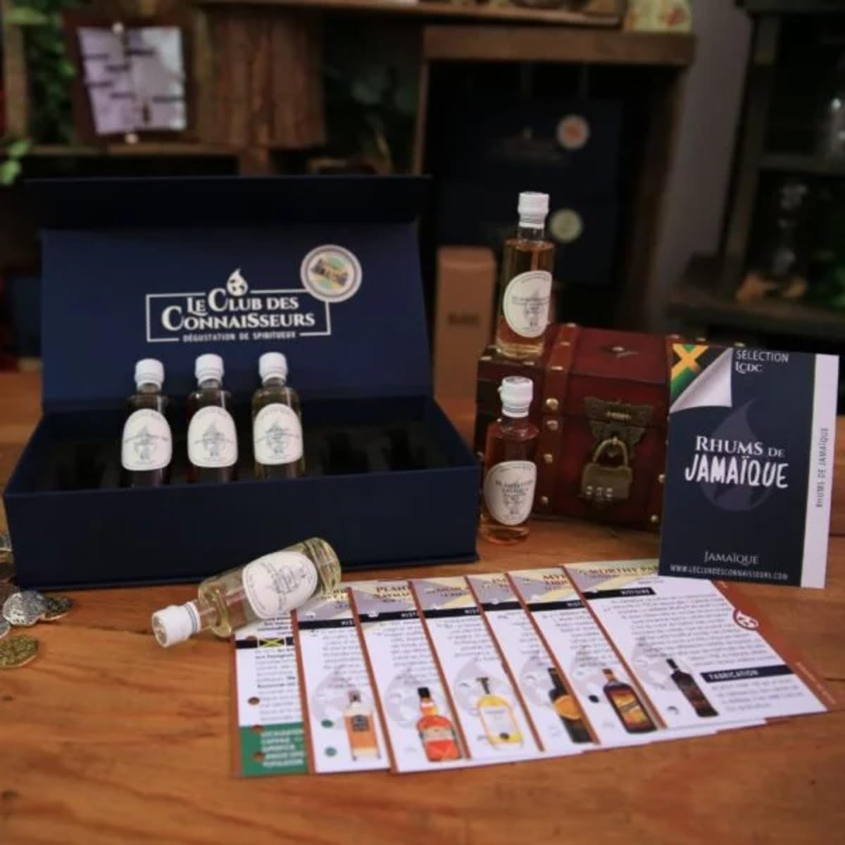 Coffret Dégustation Rhum de Jamaïque 6 x 40ml - En Solo Ou En Duo - Le Club Des Connaisseurs