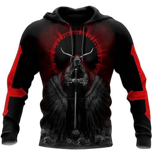 CHAOS MONKEY Unisex Mens Hoodies 3d Print Pullover Hooded Sweatshirt