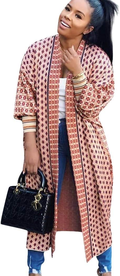 Long Cardigan for Women Lightweight Open Front Jacket Coat Outwear