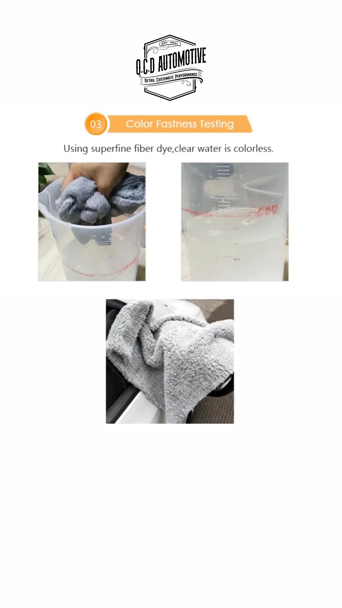 VIKING Car Care Utility Towels, 8 Pack