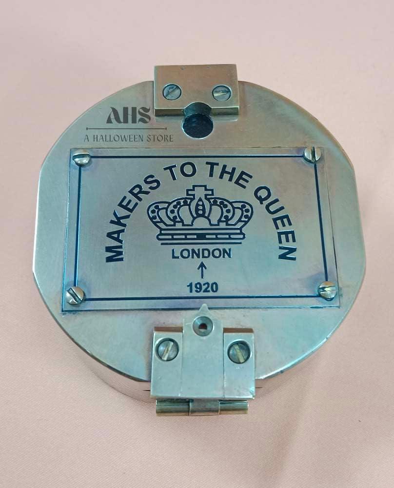 A Halloween Store Brass Navigation Compass