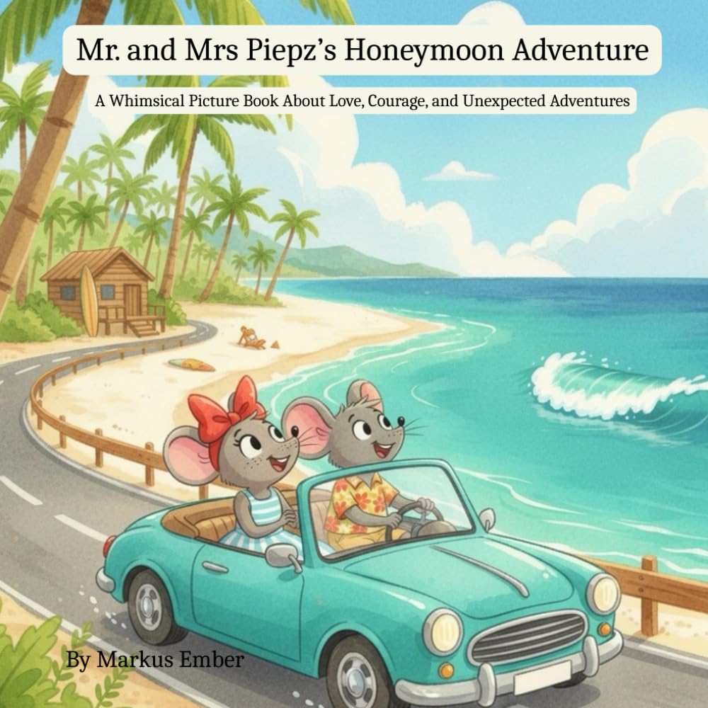 Mr. and Mrs Piepz’s Honeymoon Adventure: A Whimsical Picture Book About Love, Courage, and Unexpected Adventures