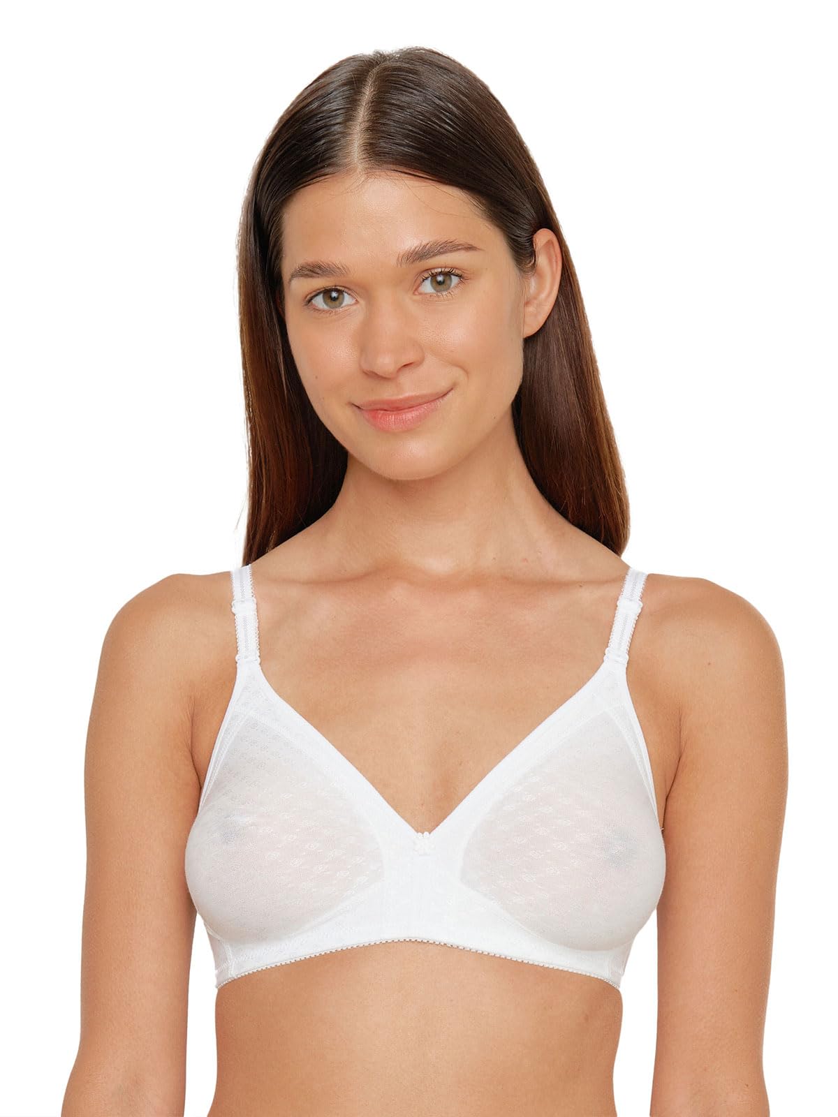 Susa Women's Standard Bra, White, 42B