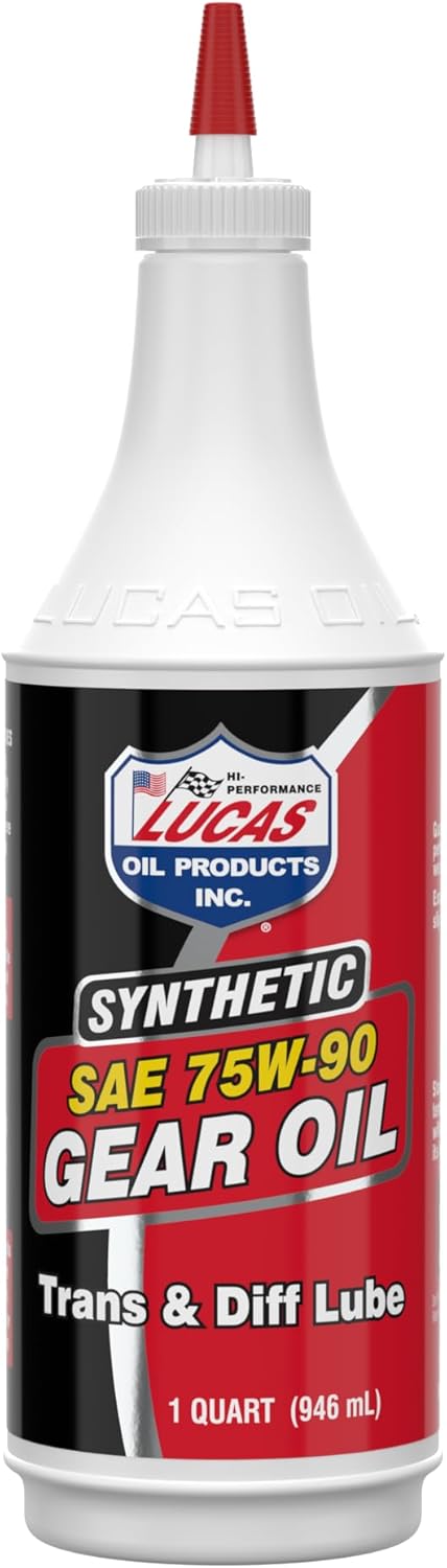 Lucas Oil 10047 SAE 75W-90 Synthetic Gear Oil/Transmission