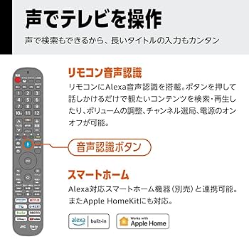 Amazon | JVC Fire TV 搭載 4K 液晶 スマート テレビ 50型 50
