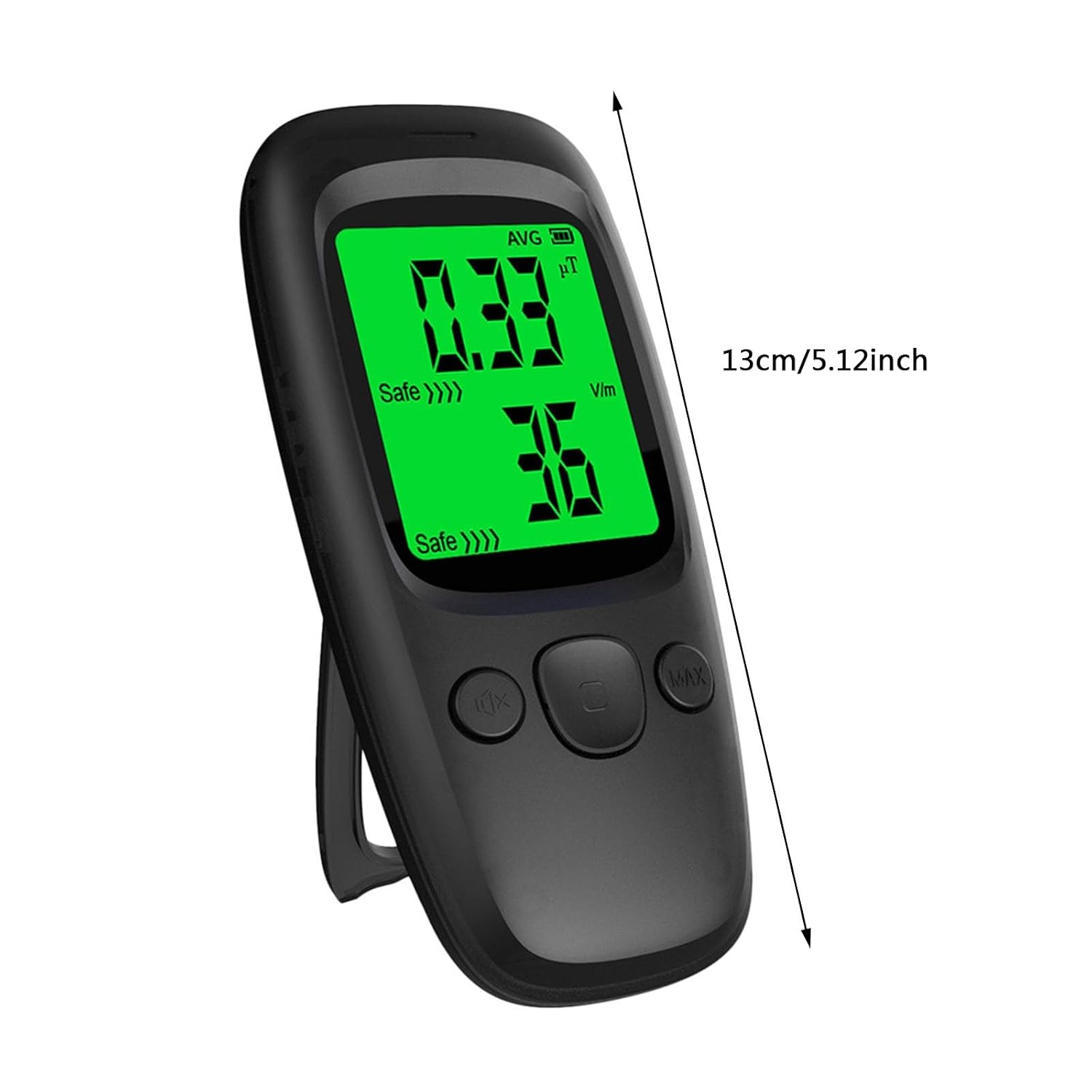 Nuclear Radiation Detector Geiger Counter - Portable Handheld Monitor For Beta Gamma X-ray Detection