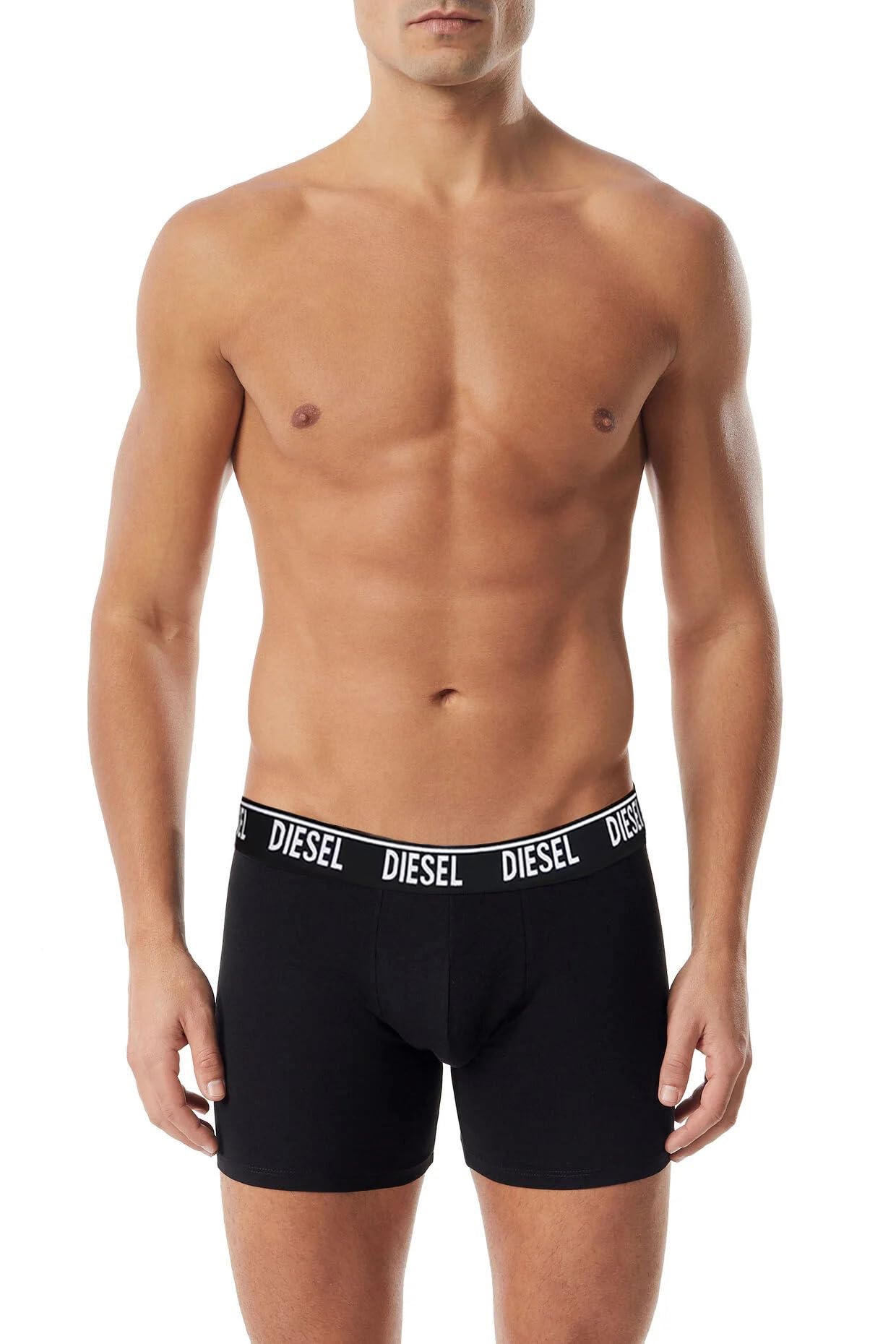 Diesel - (5er Pack Lange Herren Stretch Boxershorts - UMBX Sebastian, Größe:M