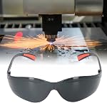 Welding Safety Glasses IR Filter Shade, ANSI Z87.1 Certified Anti-Scratch & Anti-Impact Protective Goggles with UV Protection, Wrap-Around Design for Electric Welding, Cutting, and