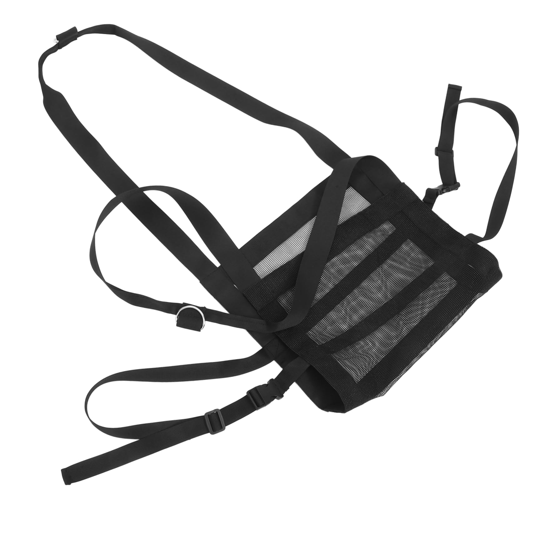 balacoo Pet Weighing Belt Goat Feeder Goat Supplies Sheep Supplies Goat Sling Hanging Weight Goat Trimming Stand Animal Weighing Sling Calf Sling for Weighing Animals Goat Nylon Black