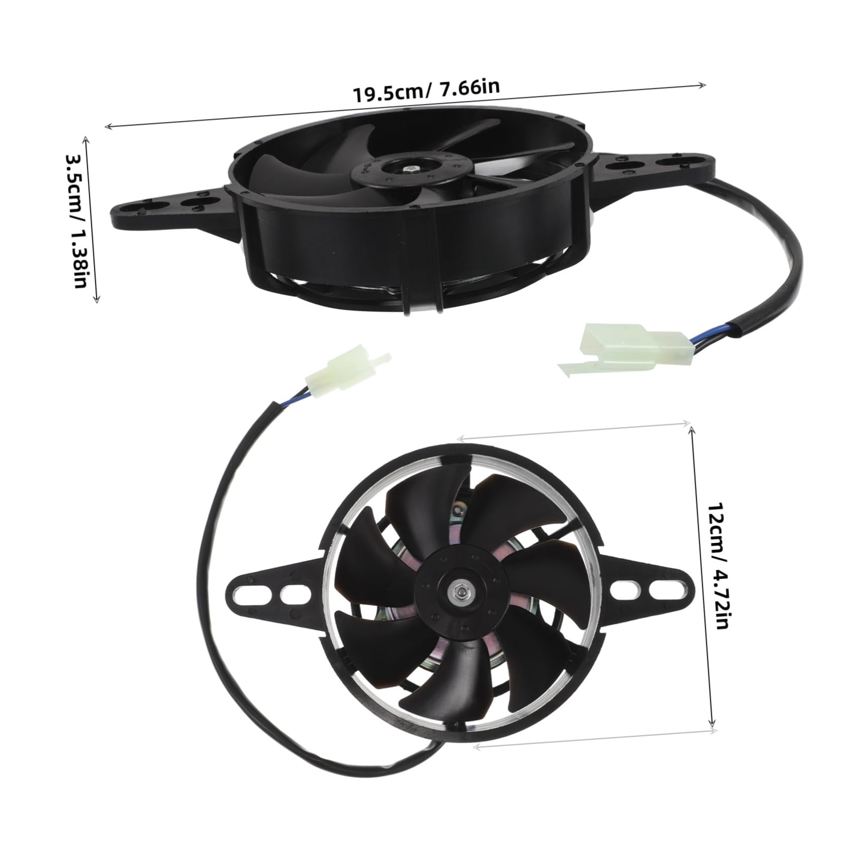 250cc Ventilatore Raffreddamento Per Per Atv e Dirt Bike Facile Installare Previene Surriscaldamenti e Prestazioni Del