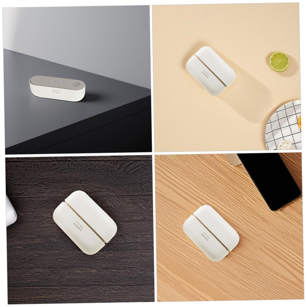 Abaodam Scaldamani Elettrico Portatile per Viaggi all Aperto Dispositivo di Riscaldamento Rapido Tramite USB Scaldamani Tascabile per Inverno