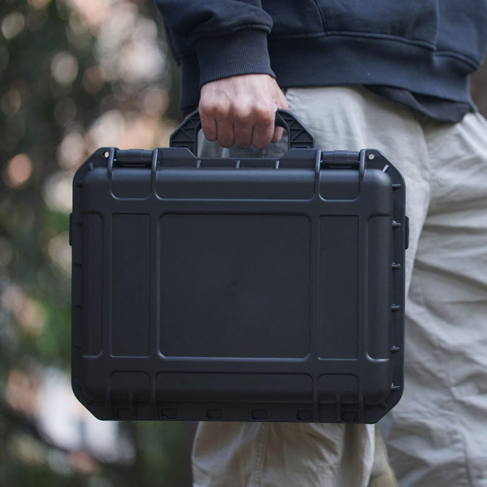 Custodia Rigida per Drone, Impermeabile, Antiurto, Resistente Agli Urti, in Materiale Ribaltabile, Adatta per Accessori Drone