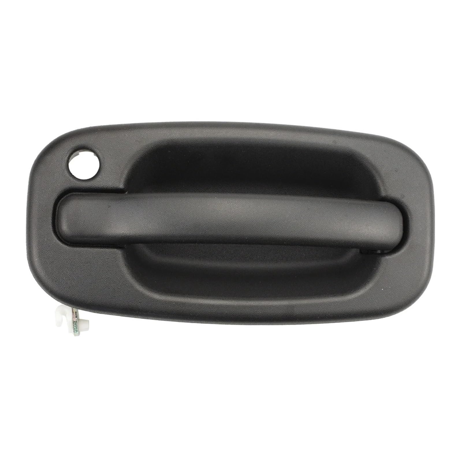 Ropaix Side Exterior Door Handle for Chevy for Avalanche for Silverado for Surburban for Tahoe 15034985 Front Rear Left Right Outside Door Handle(Black Front Left)