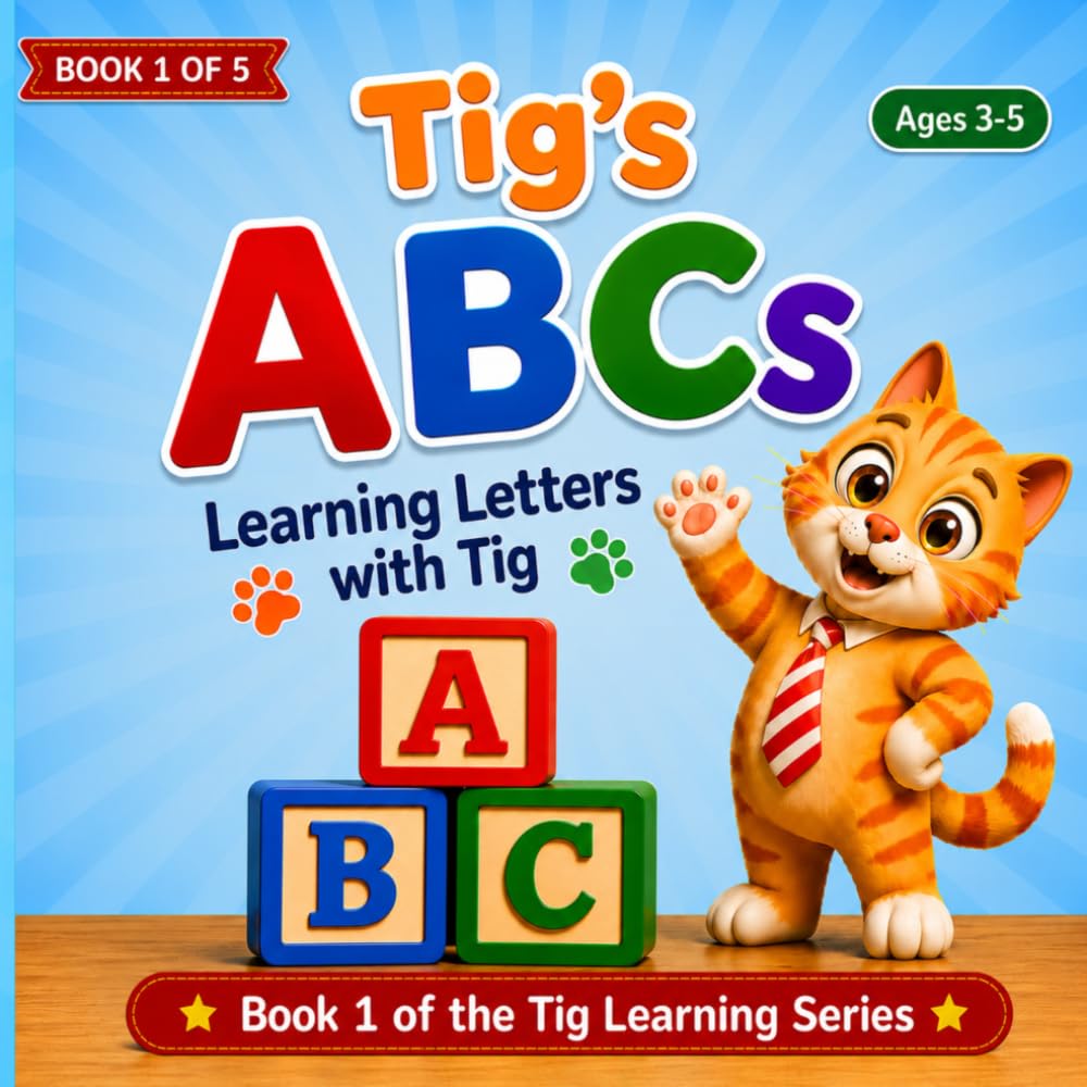 Tig's ABCs: Learning Letters with Tig (Tig Learning Series)