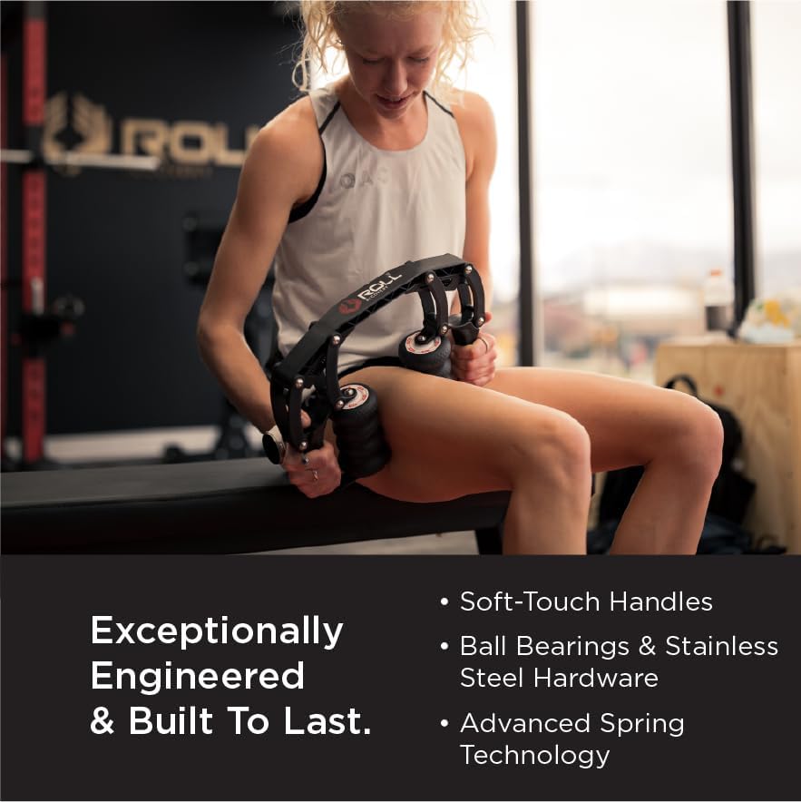 Miniatura 3 de ROLL Recovery R8 (negro carbón) - Rodillo de masaje de tejido profundo