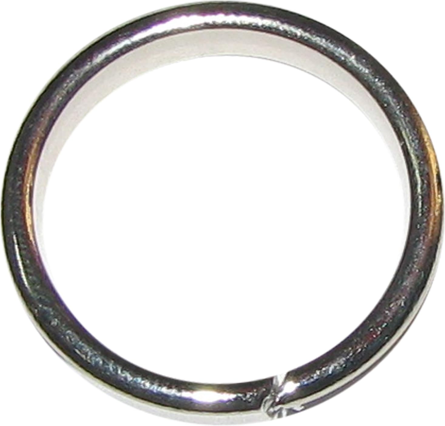 OmkarBlack Horse Shoe Ring - Kale Gode Ki Naal Ring, Kale Ghode Ki Naal Ki Anguthi, Shri Shani Ki Ring (Steel Coated Adjustable) A1144-06