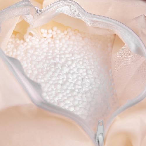 Miniatura 155 de Flash Furniture Puf de gran tamaño para niños y adultos, juego de 1, sherpa natural Negro -,Negro Peludo,Blush Peludo,Marrón,Camouflaje,Azul