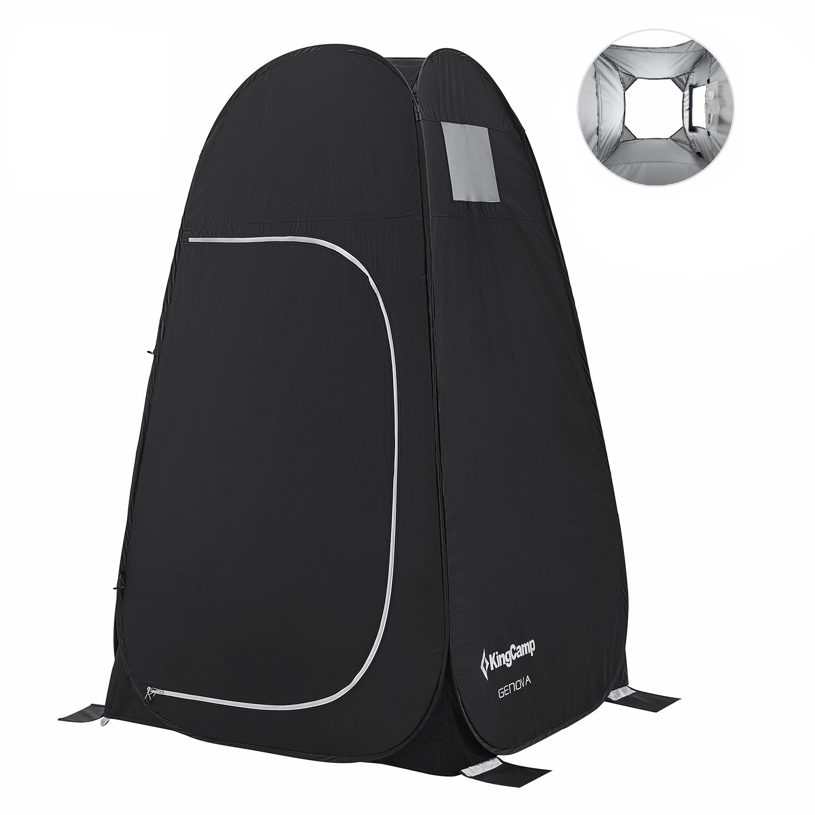KingCamp 着替えテント 非常用トイレ テント 簡易シャワールーム 簡易ト…