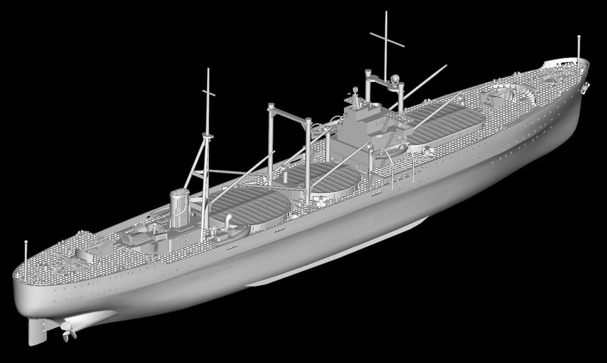 1/700 Japanese Navy supply ship soldiers Kashino by Pit lord