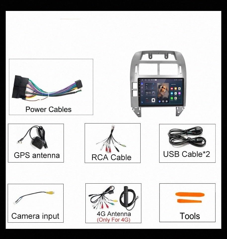 Radio Carplay 2 DIN para Toyota Auris E150 pantalla Bluetooth 7