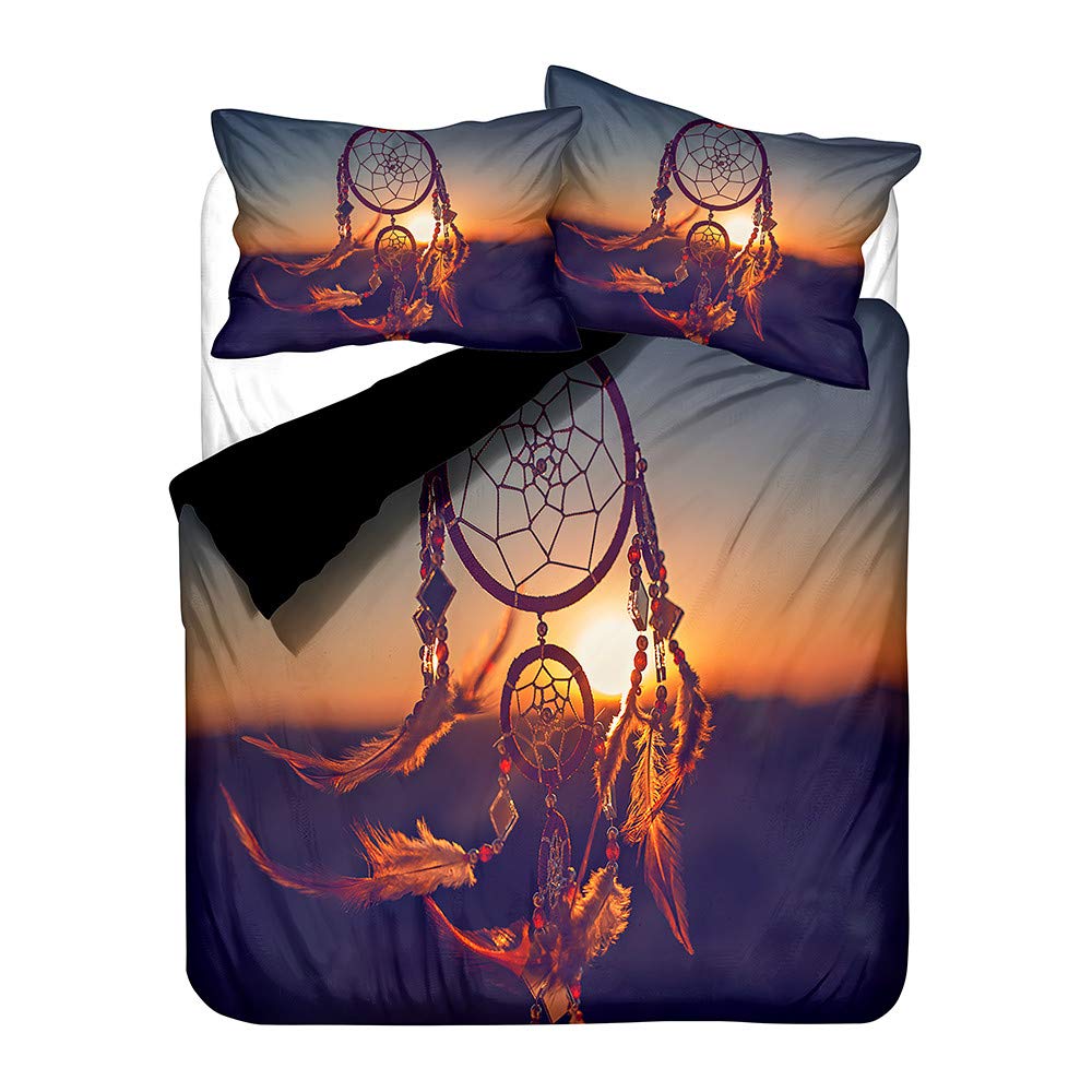 Housse de couette attrape-rêves 3D pour chasser les cauchemars et illuminer vos nuits