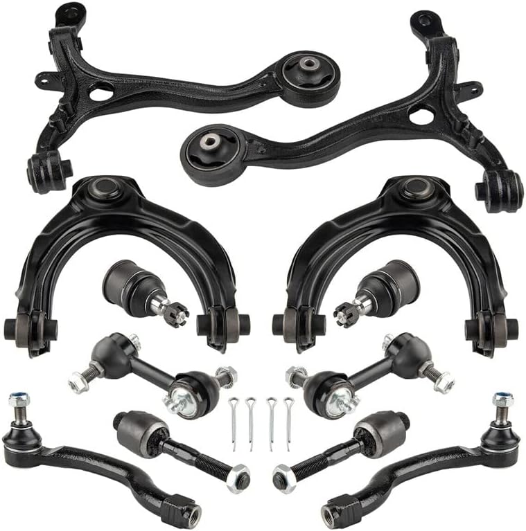 Control Arms, Front Upper Lower LH RH Control Arm W/Ball Joint Compatible with 2008-2012