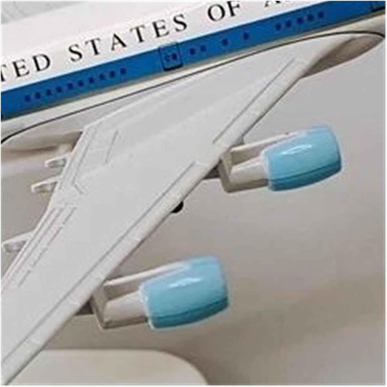 1 400 Aircraft Model for Air Force One B747 Die-cast Metal with Stand 20cm Hobby Playgame Kit