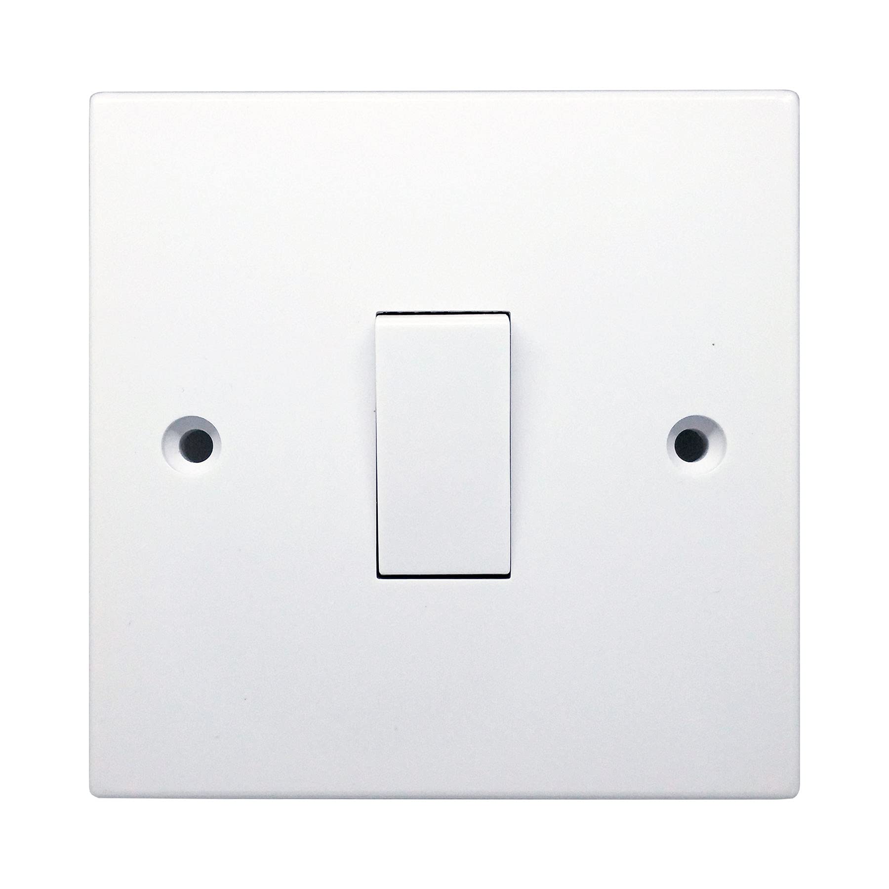 Opus 1 gang 2 way Light Switch White
