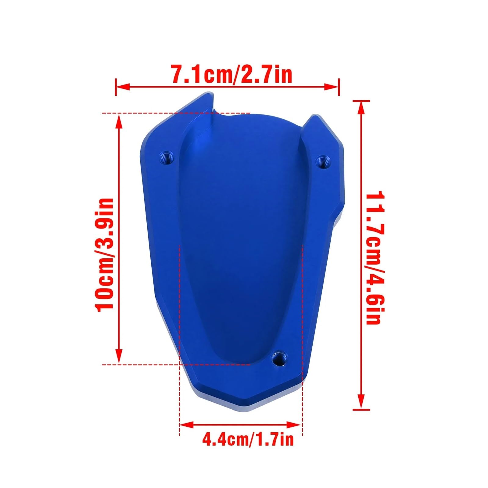 Supporto cavalletto laterale Per SV650 SV650X Per Gladius SFV 650 SV 650 SV 650X Piastra Di Estensione Del Cavalletto Cavalletto Laterale Supporto Estensione Cavalletto Laterale