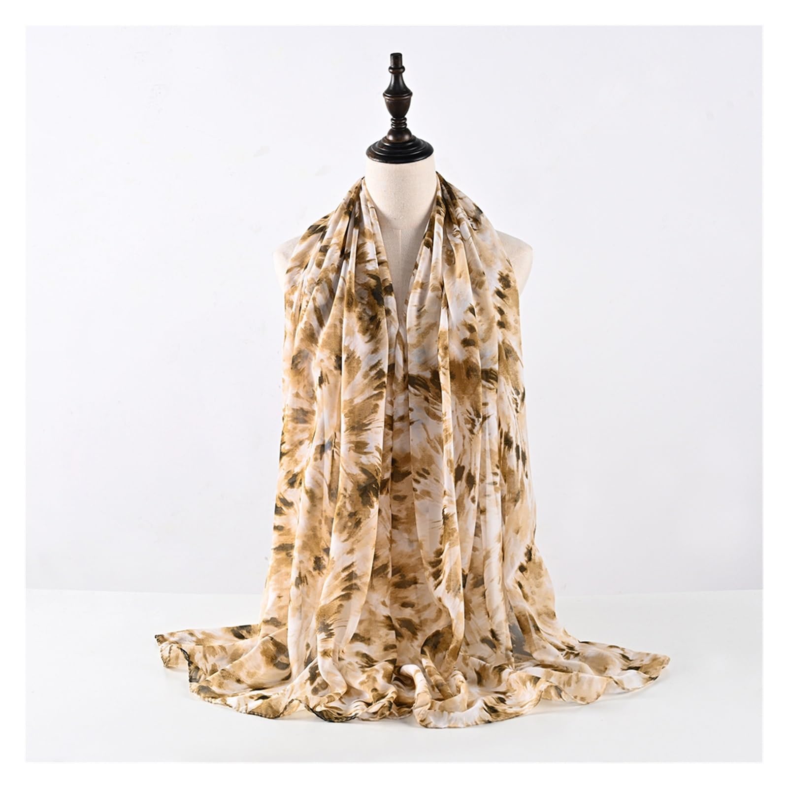 Sciarpa di Seta Decorativa Sciarpa Sottile Autunno/Inverno Foulard Caldo da Donna(3-Pack)