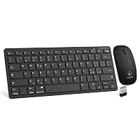 Atlantis Kit Mini Tastiera ultraslim e mouse RF/Bluetooth, italiana QWERTY