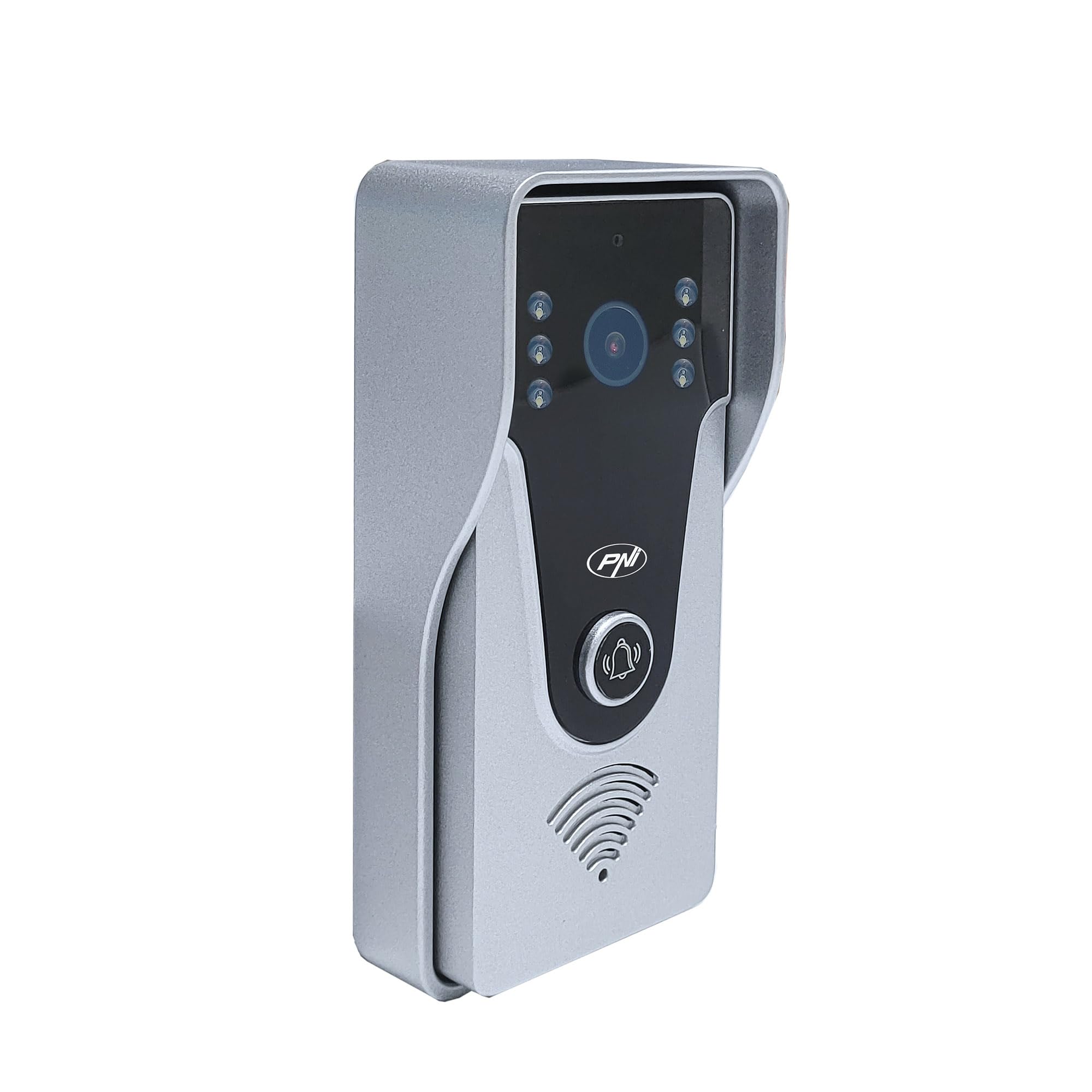 PNI UP 70 door unit SafeHome PT 750 DF780 video intercom, Silver, 134 X 63 X 35