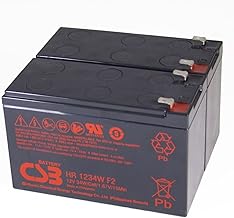 CSB HR 1234W F2 Lead Battery Replacement for APC RBC 33 12V 9Ah