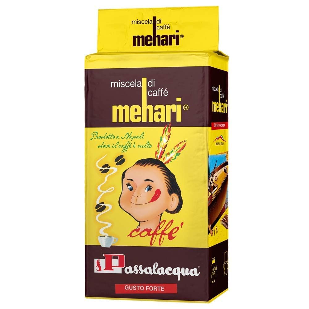 Passalacqua Mehari Kaffee gemahlen Geschmack Forte 10 x 250 g Kaffeemischung + Schlüsselanhänger italy shop service