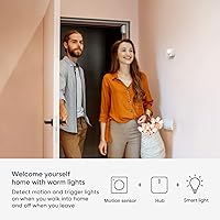 Vista 2 de TREATLIFE Sensor de movimiento Zigbee, detector de sensor de movimiento inteligente para sistema de alarma, automatización del hogar inteligente