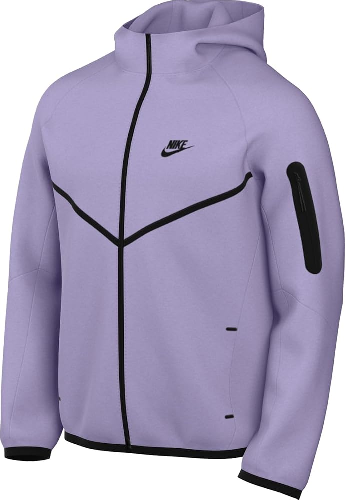 Nike Tech Men's Full-Zip Windrunner Hoodie (HV0949-515, Hydrangeas