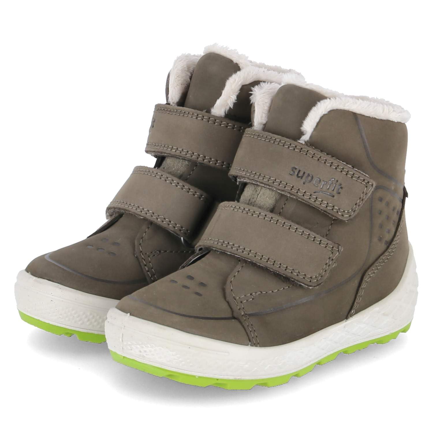 Superfit GROOVY 2.0 warm gefütterte Gore-Tex, Snow Boot, Grün 7000,