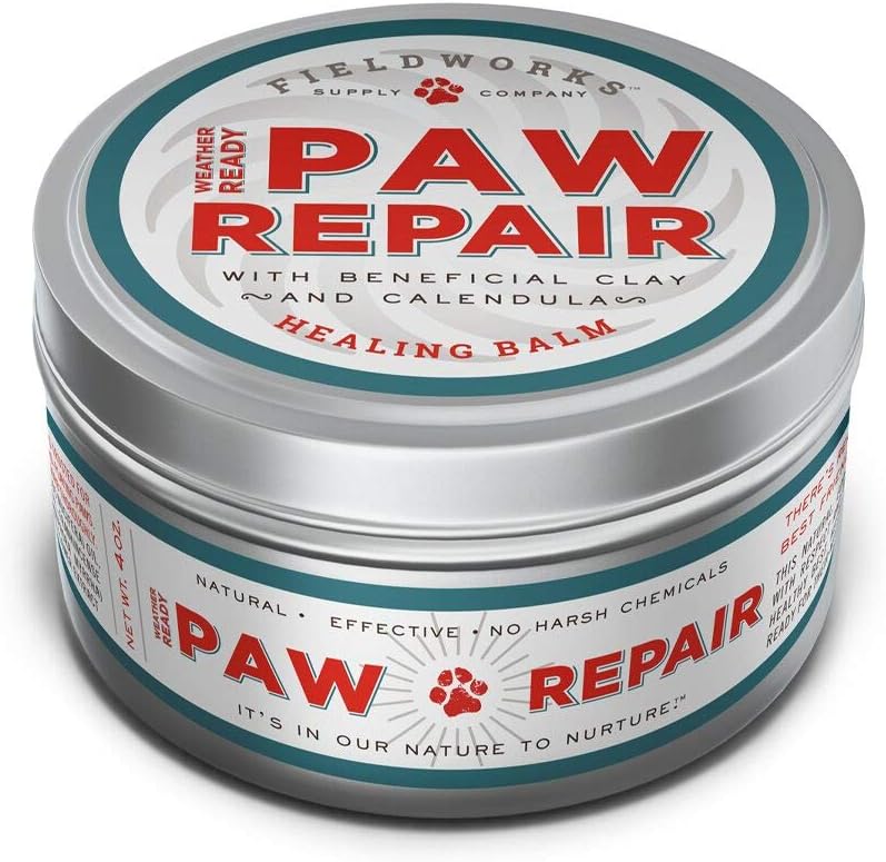 Fieldworks Supply Company Paw Pad Protection Balm for Dogs | Dog Paw Balm | Dog Feet Balm | Effective | Heals, Repairs, and Moisturizes…