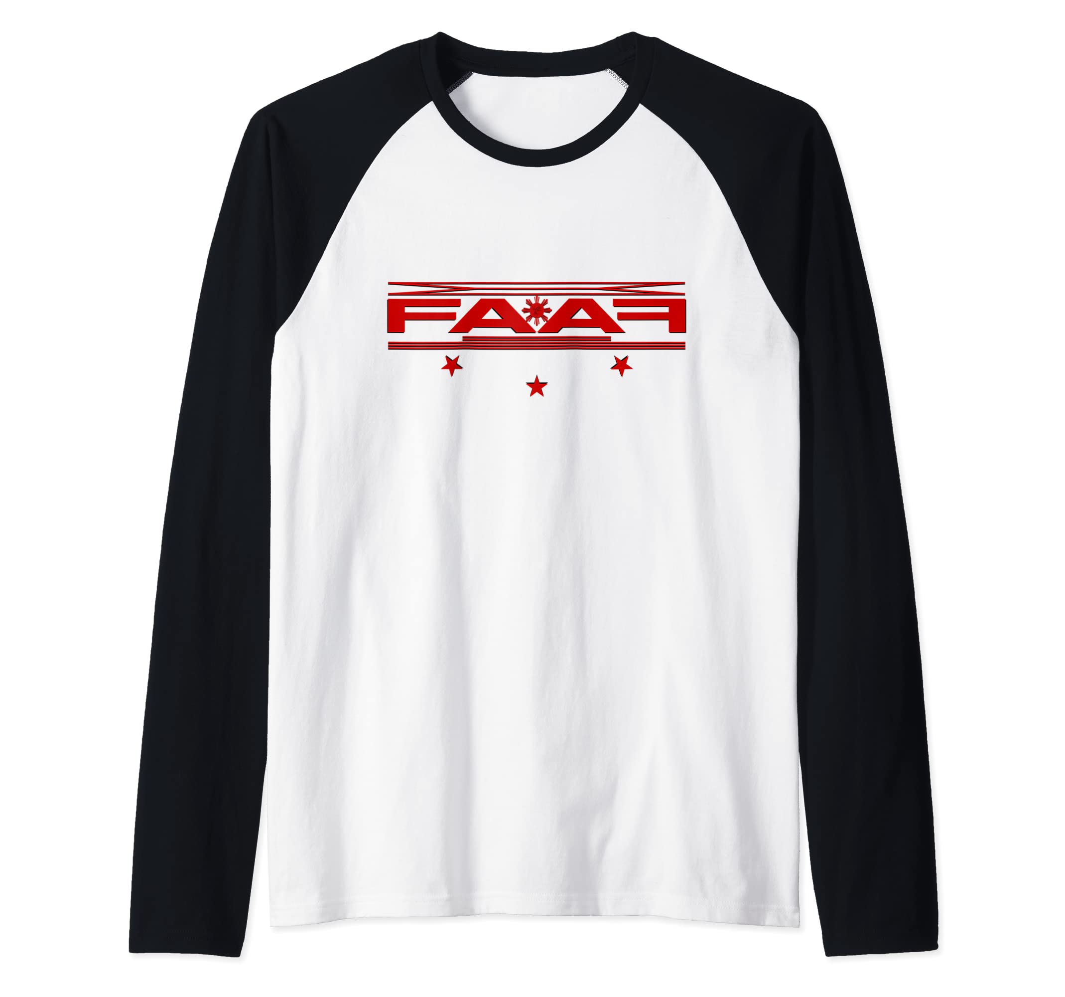 Nostalgink FAAF Raglan Baseball Tee