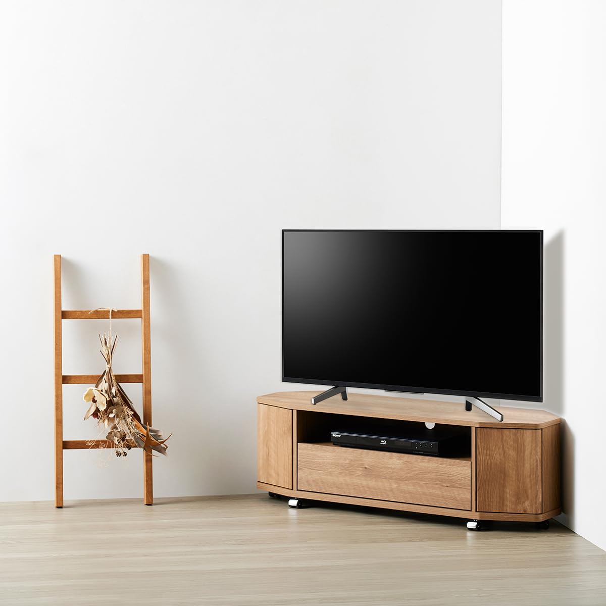 朝日木材加工Asahiwoodコーナーテレビ台Livante 50型 幅115 Amazon｜朝日木材加工(Asahiwood) コーナーテレビ台 Livante 50型