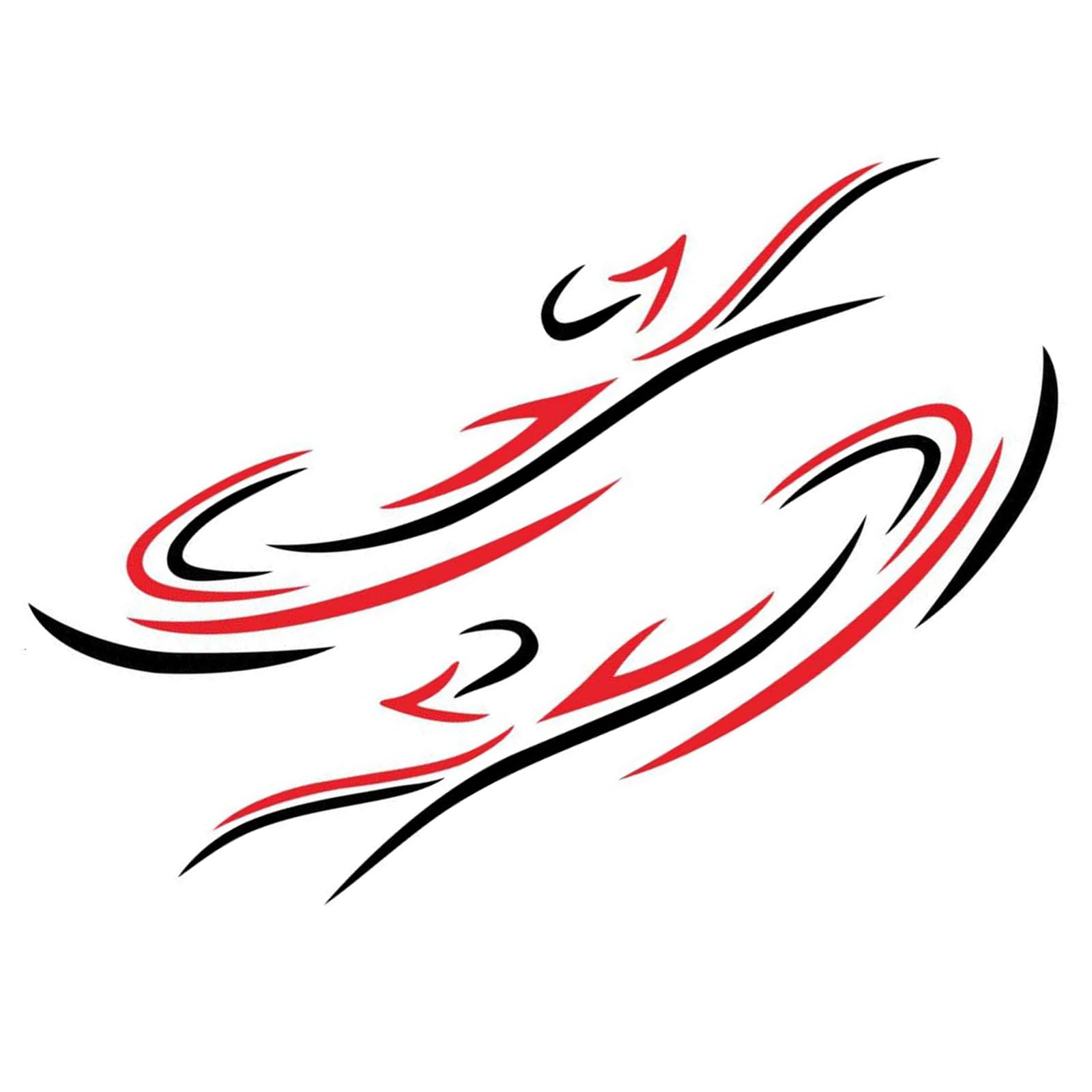 Auto Side Body Sticker Exterior Waterproof Stickers Adhesive Stripe Graphics Decals for Campers Auto Decals
