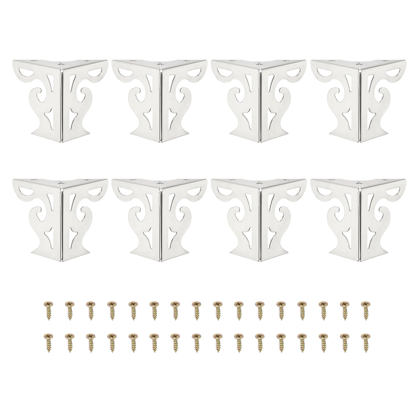 PATIKIL 3 Inch Hollow Out Furniture Legs