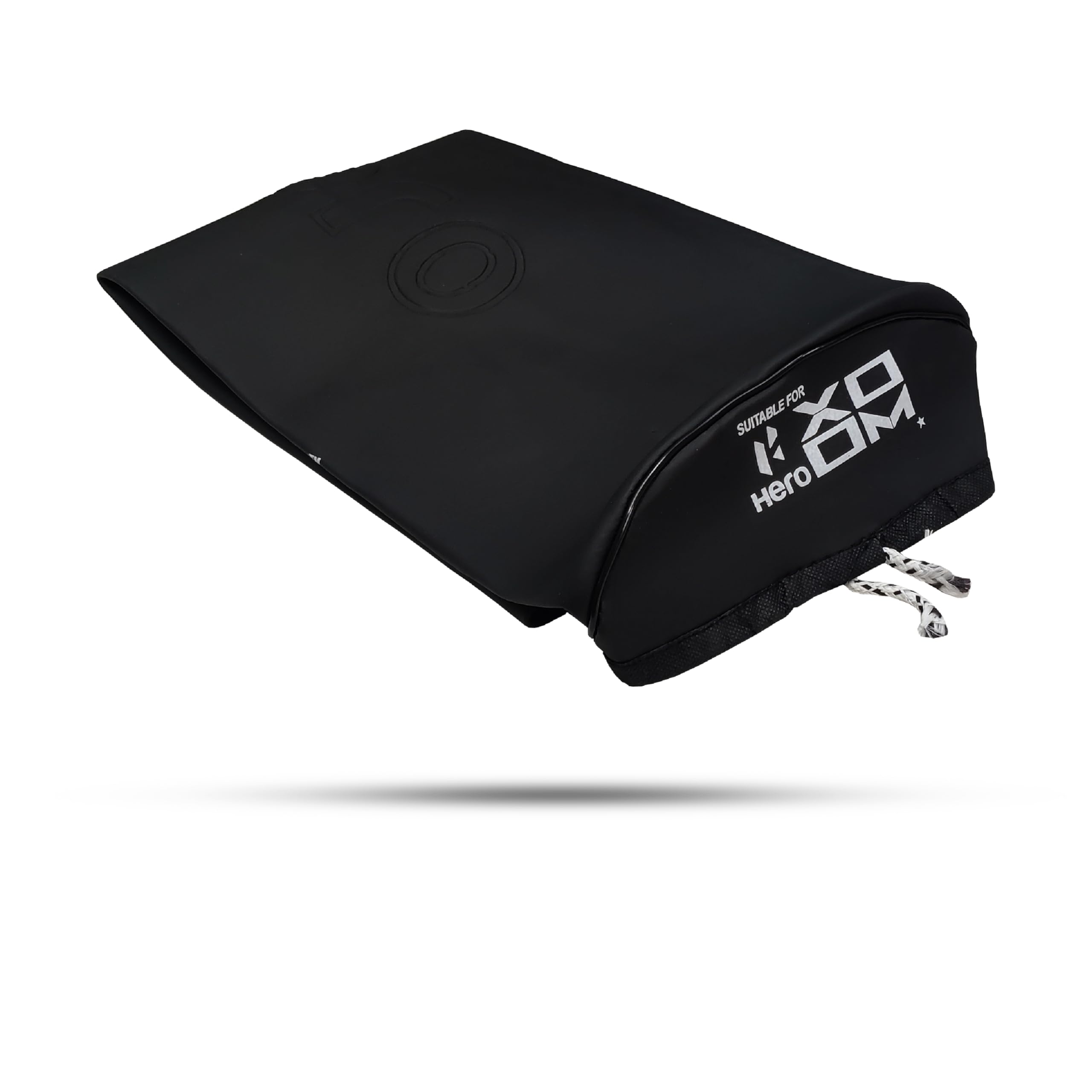Black Prime Quality Seat Cover PU Leather Protect Rust and Dust Waterproof for (Hero XOOM 125 BS6)-image-25