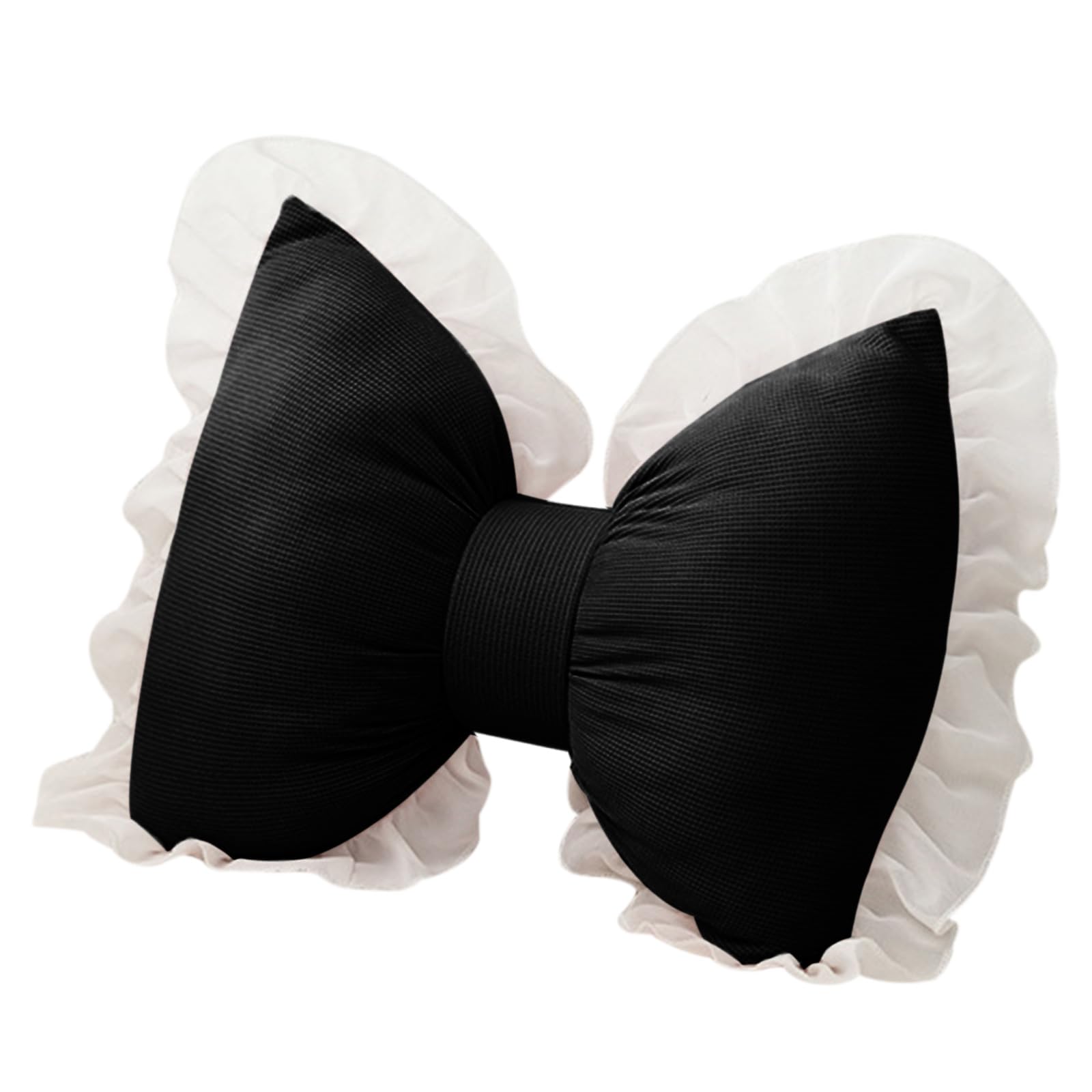 YROHGKPN Bowknot Car Backrest Pillow Decorative Soft Cushion Car Bows Pillows for Home Living Room Bedroom Bows Shape